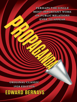 cover image of Propaganda (Original Classic 1928 Edition)